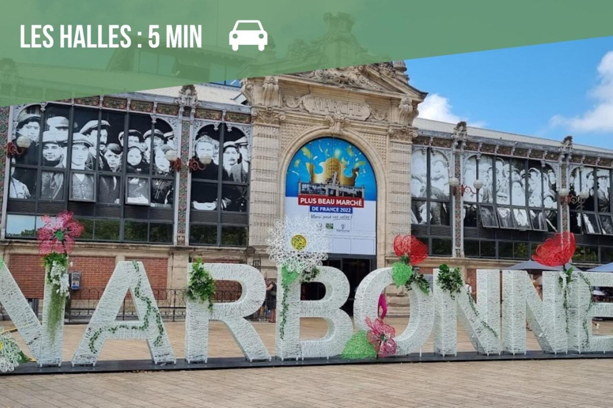 Le Cocon - Wifi - Cour Privative - Proche Halles Narbonne Exteriér fotografie